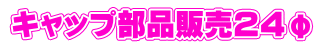 キャップ部品販売２４φ